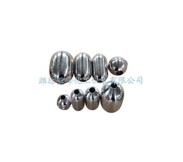 帶內(nèi)孔的不銹鋼浮球