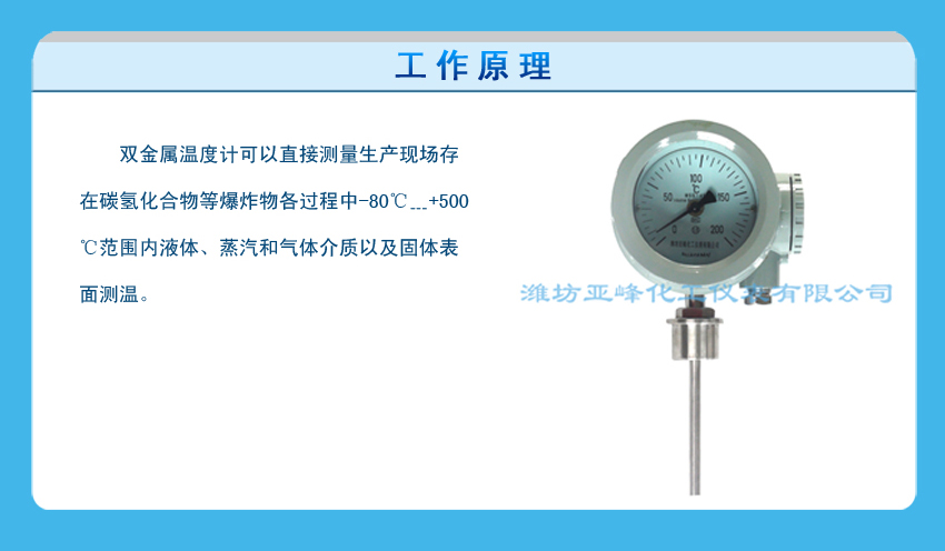 隔爆電接點(diǎn)雙金屬溫度計(jì)